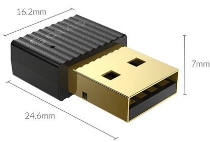 Adaptador Bluetooth USB Orico BTA-53, Preto