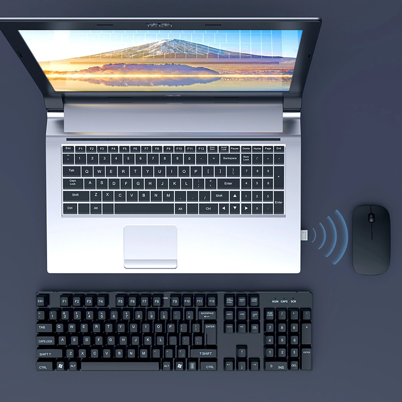 Adaptador Bluetooth USB Orico BTA-53, Preto