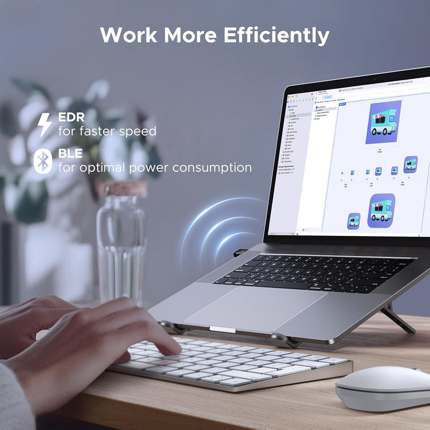 Adaptador Bluetooth USB UGREEN CM748 (75073), Preto