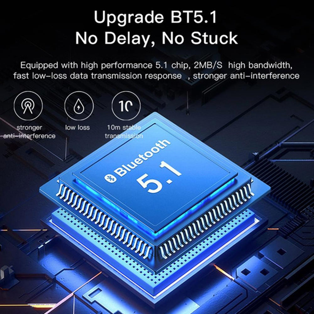 Adaptador Bluetooth USB Yesido YAU34, Preto