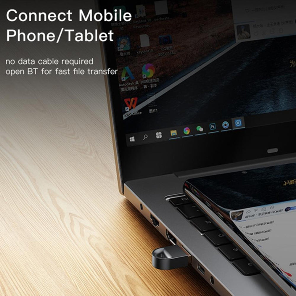 Adaptador Bluetooth USB Yesido YAU34, Preto