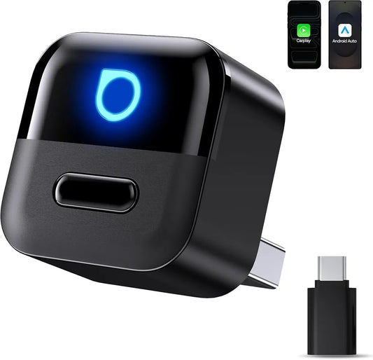 Adaptador Carplay / Android Auto Wireless Ottocast Mini Pico Style A para Apple iPhone / Android Series CA525-T