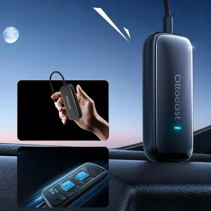 Adaptador Carplay / Android Auto Wireless Ottocast Play2Video Ultra para Apple iPhone / Série Android CA515-T