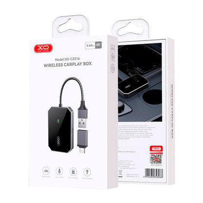 Adaptador Carplay Wireless XO Design CZ016 para Apple iPhone Series