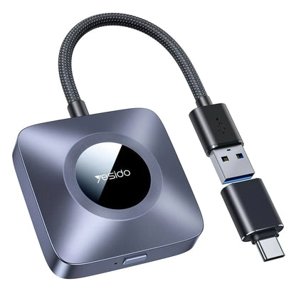 Adaptador Carplay Wireless Yesido KM23 para Apple iPhone Series