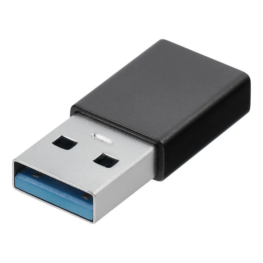 Adaptador de Dados e Carregamento USB-C - USB-A Blue Star, Preto