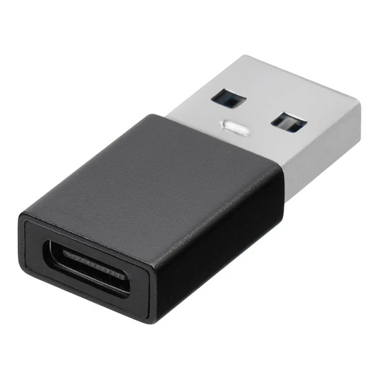Adaptador de Dados e Carregamento USB-C - USB-A Blue Star, Preto