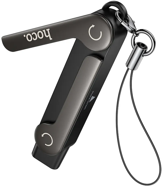 Adaptador de Dados e Carregamento USB-C - USB-C HOCO UA47A, Preto