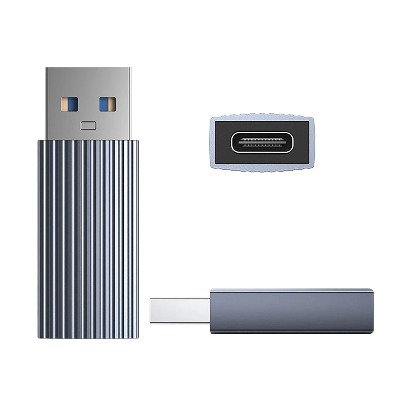 Adaptador de Dados e Carregamento USB-C - USB-A Orico AH-AC10, Cinzento