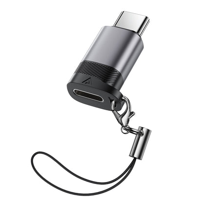 Lightning Data and Charging Adapter - USB-C Acefast J19, Gray
