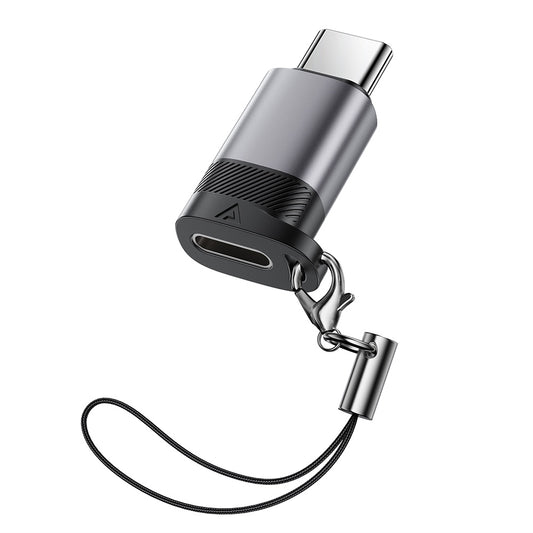 Adaptador de Dados e Carregamento Lightning - USB-C Acefast J19, Cinzento
