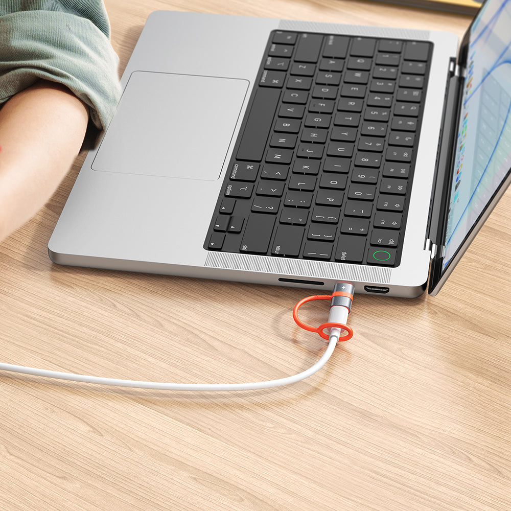Adaptador de Dados e Carregamento Lightning - USB-C McDodo OT-5530, Cinzento