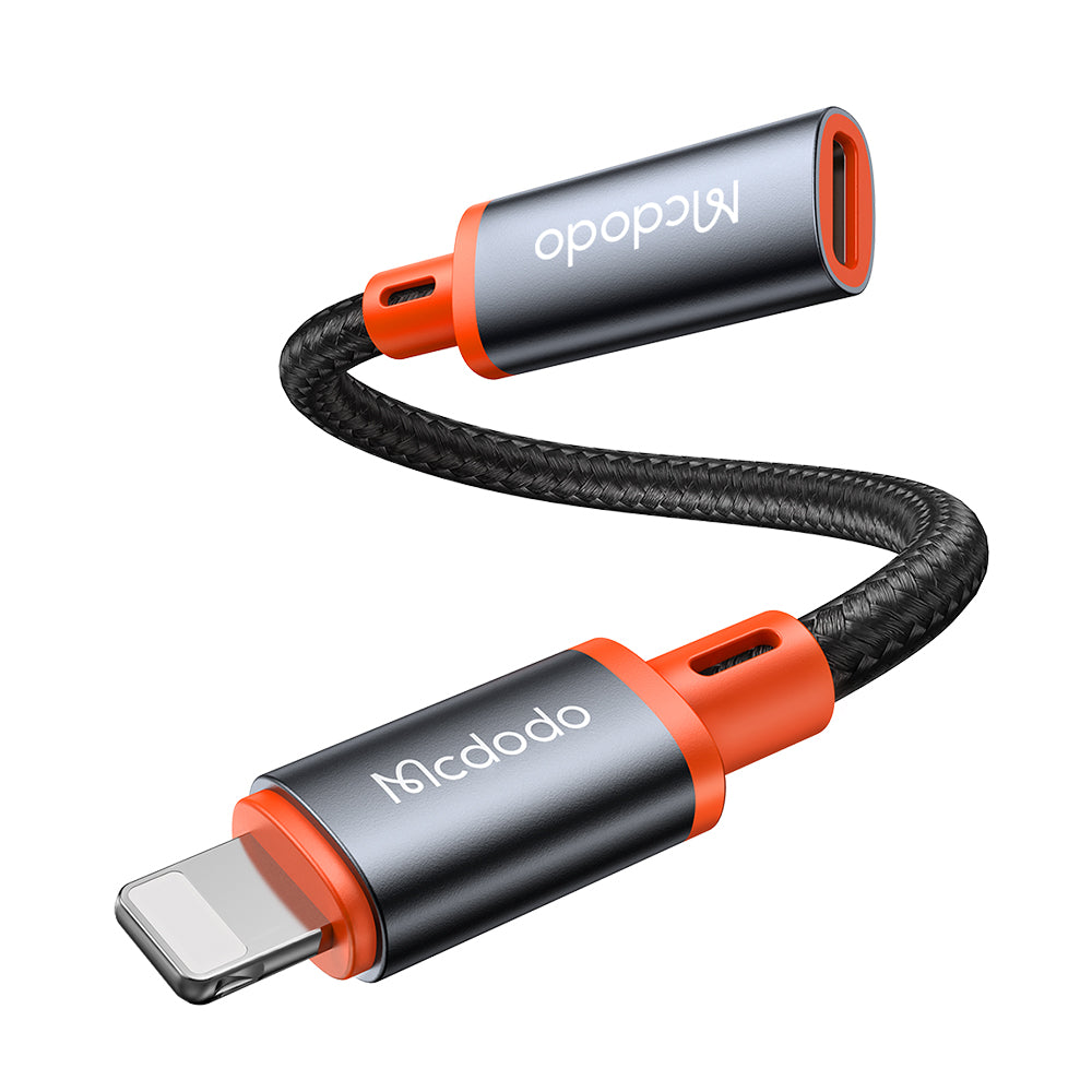 Adaptador de Dados e Carregamento USB-C - Lightning McDodo CA-1440, Preto