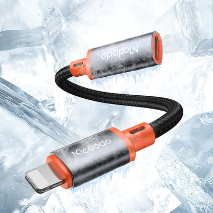 Adaptador de Dados e Carregamento USB-C - Lightning McDodo CA-1440, Preto