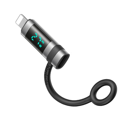 Adaptador de Dados e Carregamento USB-C - Lightning McDodo OT-2610 Pigeon Display, Preto