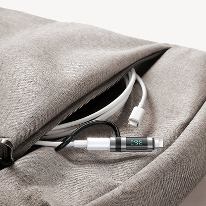 Adaptador de Dados e Carregamento USB-C - Lightning McDodo OT-2610 Pigeon Display, Preto