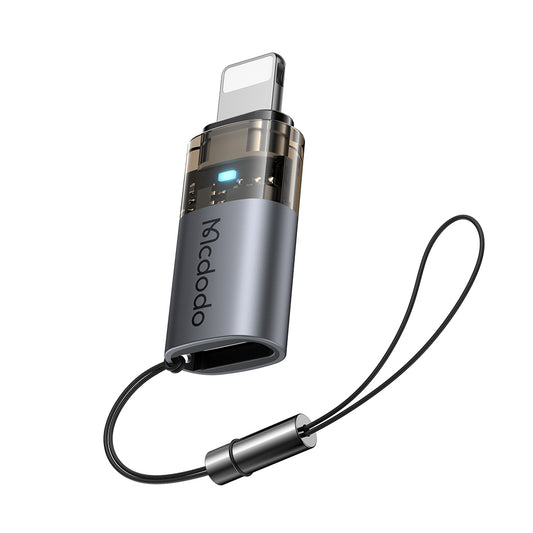 Adaptador de Dados e Carregamento USB-C - Lightning McDodo OT-7630, Preto