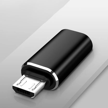 Adaptador de Dados e Carregamento USB-C - Lightning / microUSB / USB-A Techsuit A19 TriFlashX 3in1, Preto