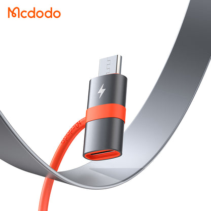 Adaptador de Dados e Carregamento USB-C - microUSB McDodo OT-3820, Cinzento