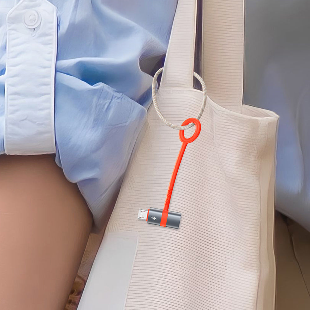 Adaptador de Dados e Carregamento USB-C - microUSB McDodo OT-3820, Cinzento