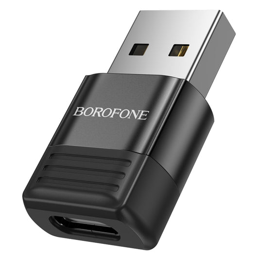 Adaptador de Dados e Carregamento USB-C - USB-A Borofone BV18, Preto