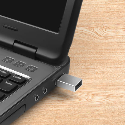 USB-C to USB-A Data and Charging Adapter, Fixed, Grey