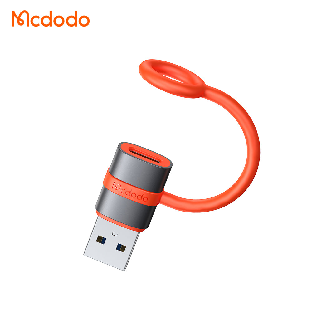 Adaptador de Dados e Carregamento USB-C - USB-A McDodo OT-3800, Cinzento