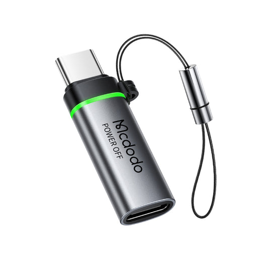 Adaptador de Dados e Carregamento USB-C - USB-C McDodo OT-2450 Power Off, Preto