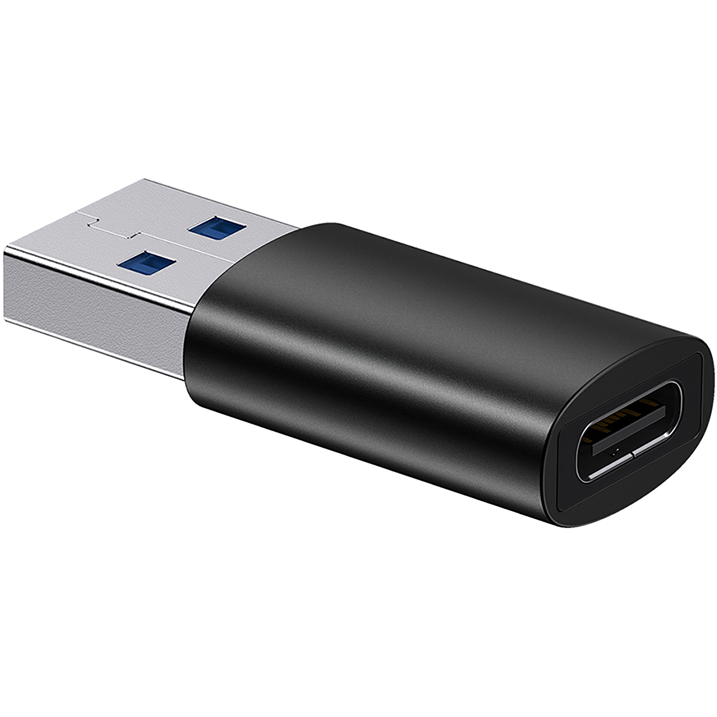 Baseus Ingenuity USB-C - Adaptador de carregamento e dados USB-A USB-C, preto ZJJJQ00010101 