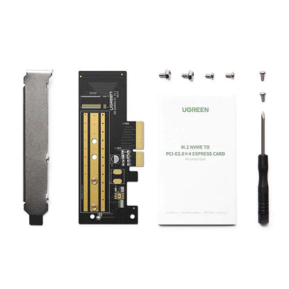 Adaptador Interface SSD UGREEN CM302 (70503), NVMe M.2 - PCIe 3.0 X4