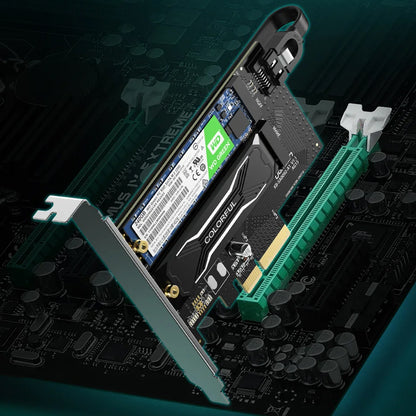 Adaptador de Interface SSD UGREEN CM302 (70504), NVMe M.2 / SATA - PCIe 3.0 X4