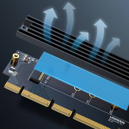 Adaptador Interface SSD UGREEN CM465 (30715), NVMe M.2 - PCIe 4.0 X4