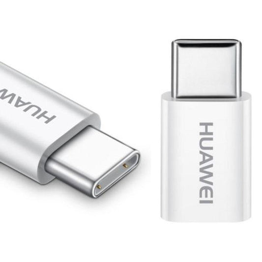 Adaptador de dados e de carregamento microUSB - USB-C Huawei AP52, Branco 4071259