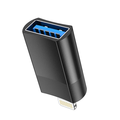 Adaptador OTG Lightning - USB-A HOCO UA17, Preto