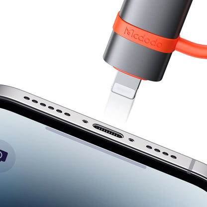 Adaptador OTG Lightning - USB-A McDodo OT-2600, Cinzento