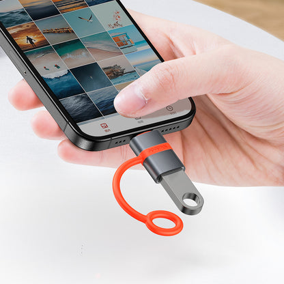 Adaptador OTG Lightning - USB-A McDodo OT-2600, Cinzento