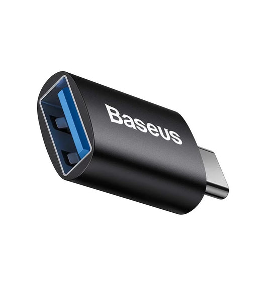 Adaptador OTG USB-C para USB-A Baseus Ingenuity, preto 