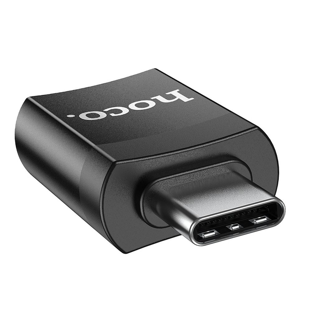 HOCO UA17 Adaptador USB-C para USB-A OTG USB-C, preto 