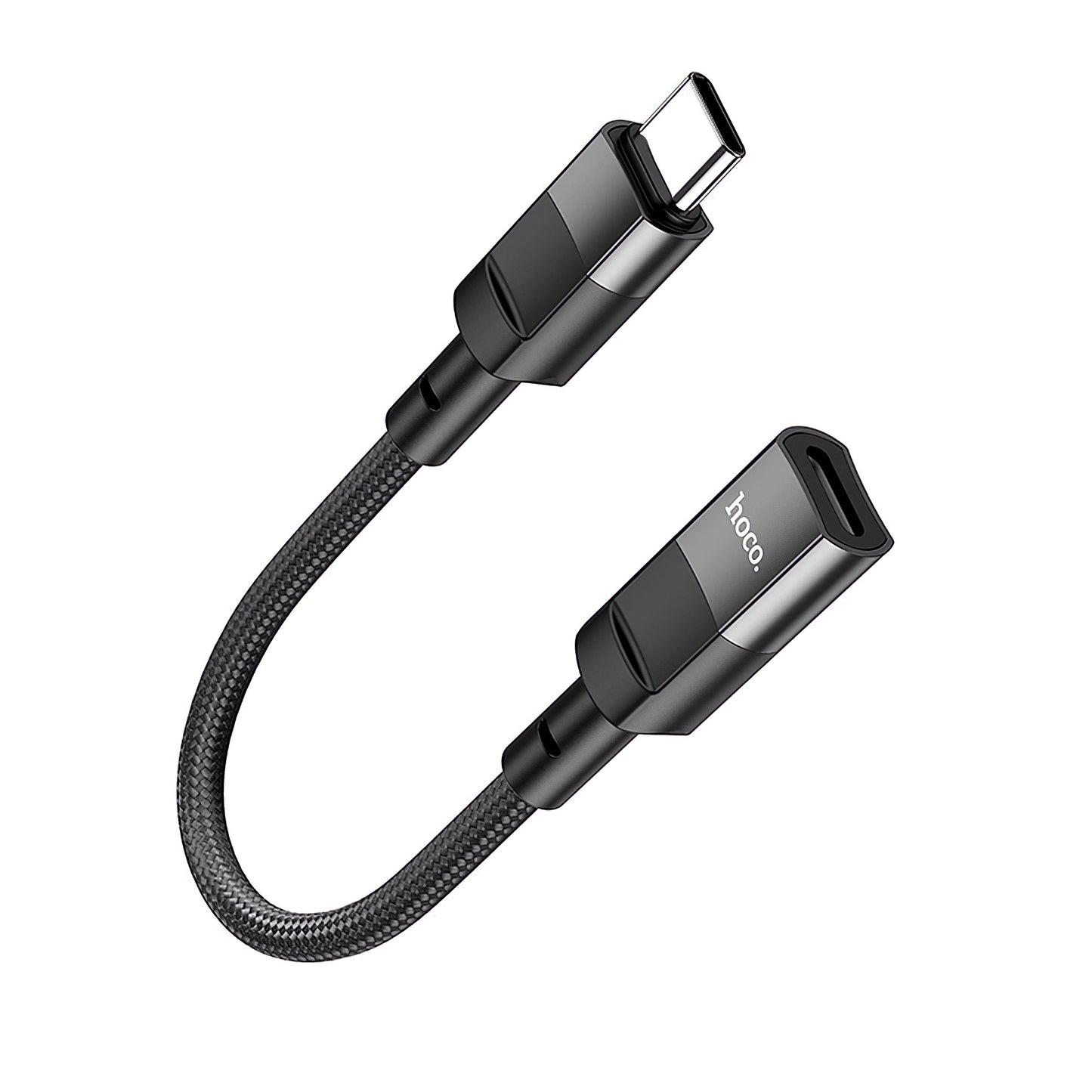 HOCO U107 Lightning - Adaptador de carregamento e dados USB-C HOCO U107, 0,1 m, preto 