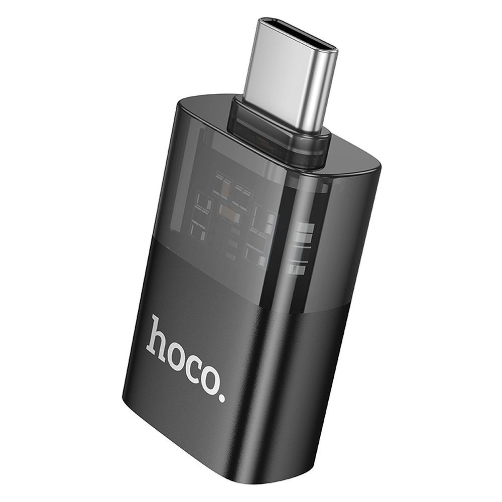 Adaptador OTG USB-C - USB-A HOCO UA36B, Preto