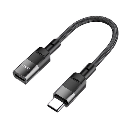 HOCO U107 Lightning - Adaptador de carregamento e dados USB-C HOCO U107, 0,1 m, preto 