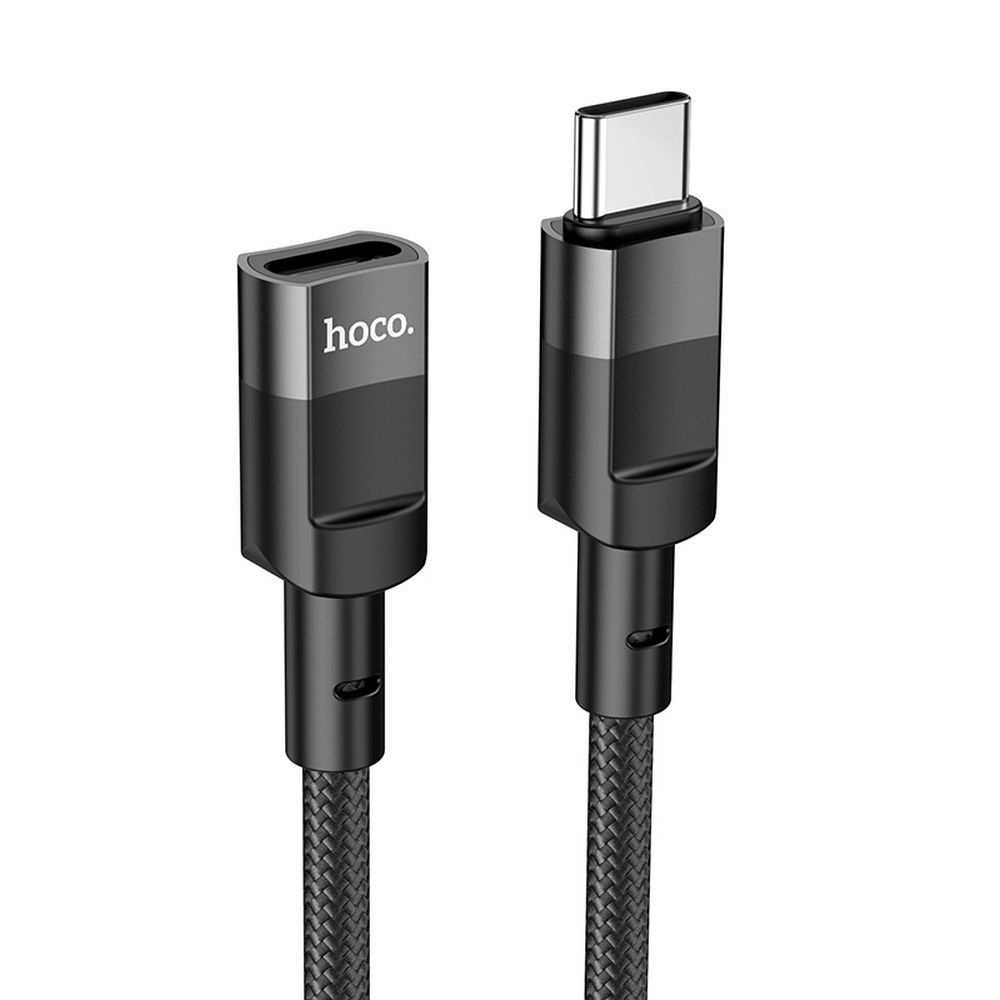 Adaptador de Dados e Carregamento USB-C - USB-C HOCO U107, 1.2m, Preto