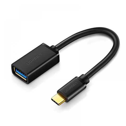 Adaptador OTG USB-C para USB-A UGREEN US154, Preto 
