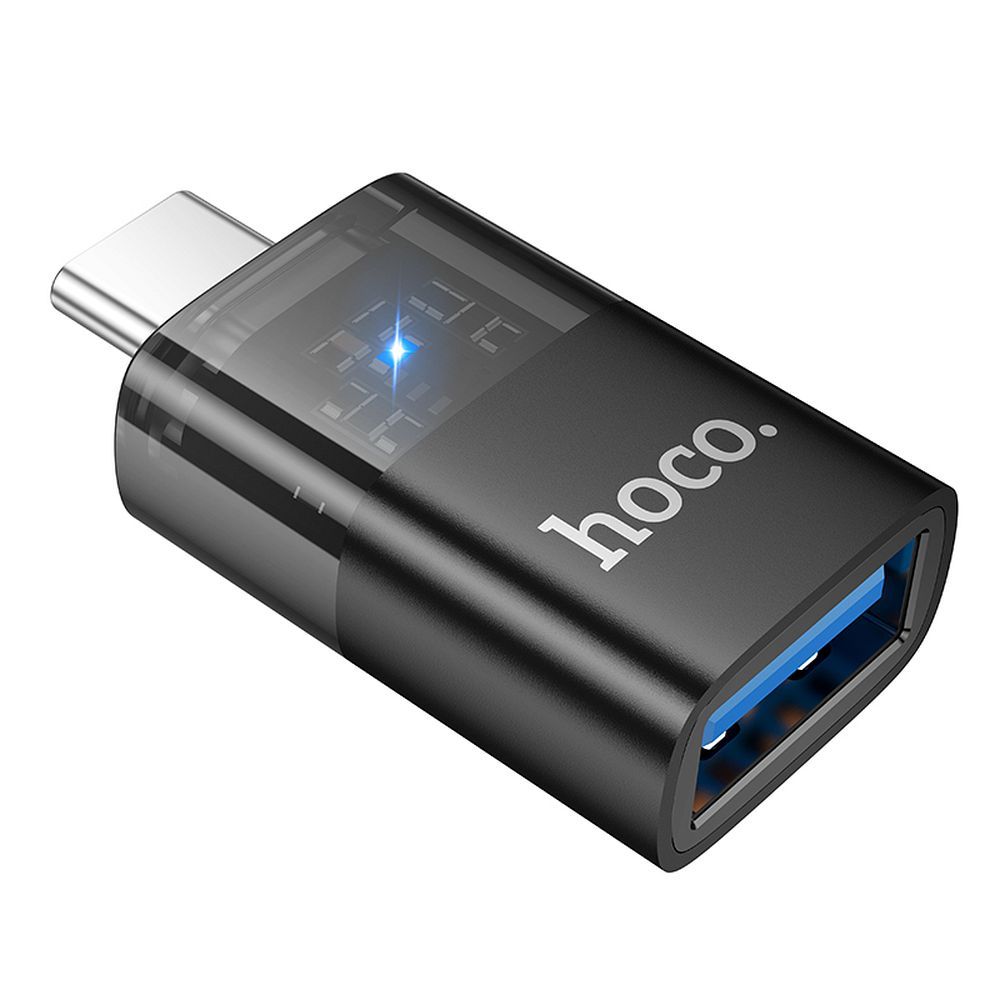Adaptador OTG USB-C - USB-A HOCO UA36B, Preto