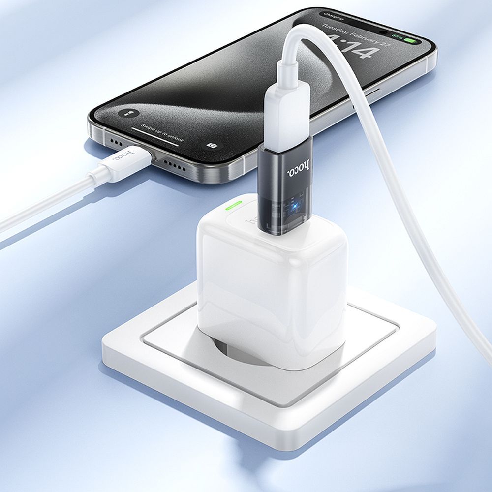 Adaptador OTG USB-C - USB-A HOCO UA36B, Preto