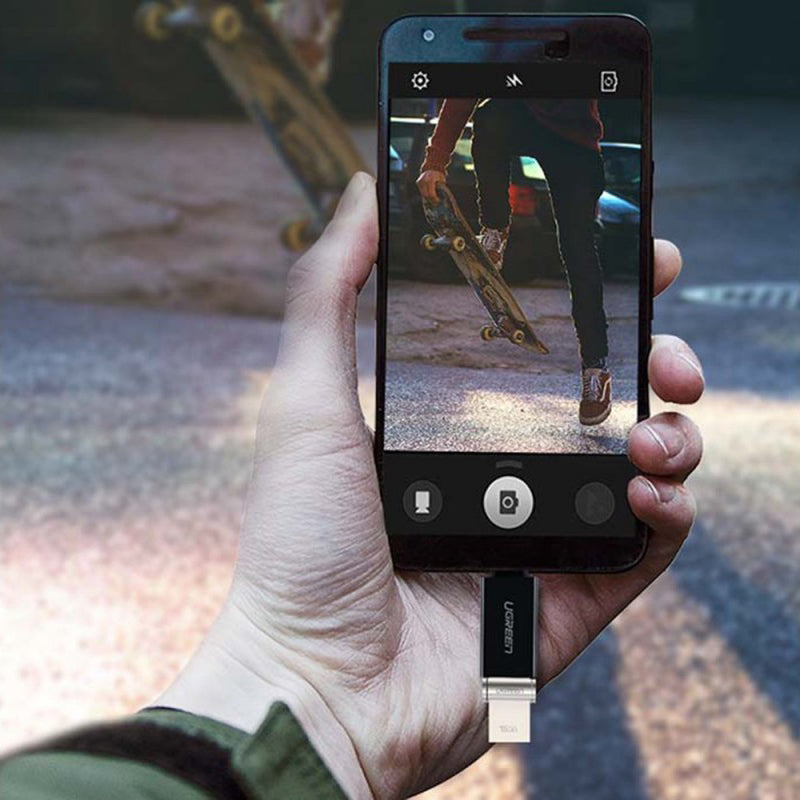 Adaptador OTG USB-C - USB-A UGREEN US173, Preto