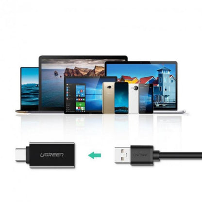 Adaptador OTG USB-C - USB-A UGREEN US173, Preto