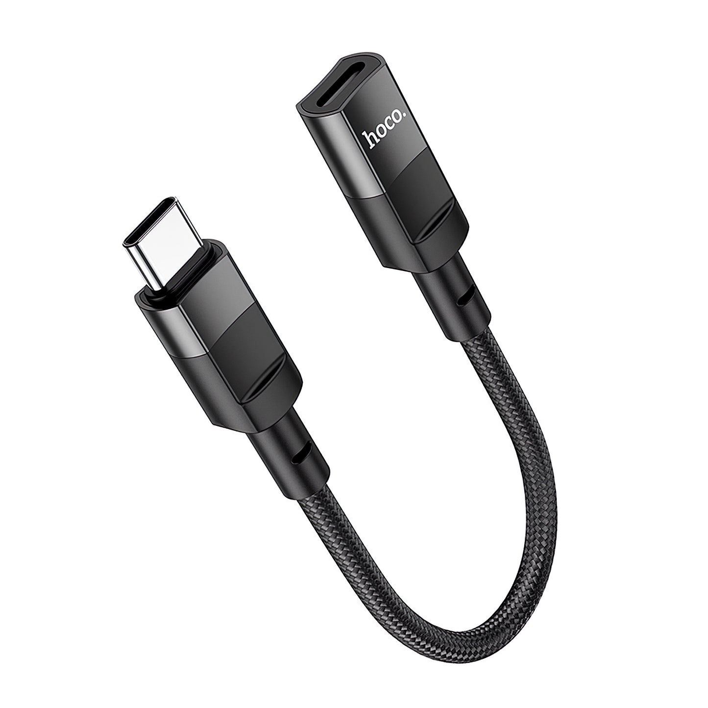 HOCO U107 Lightning - Adaptador de carregamento e dados USB-C HOCO U107, 0,1 m, preto 