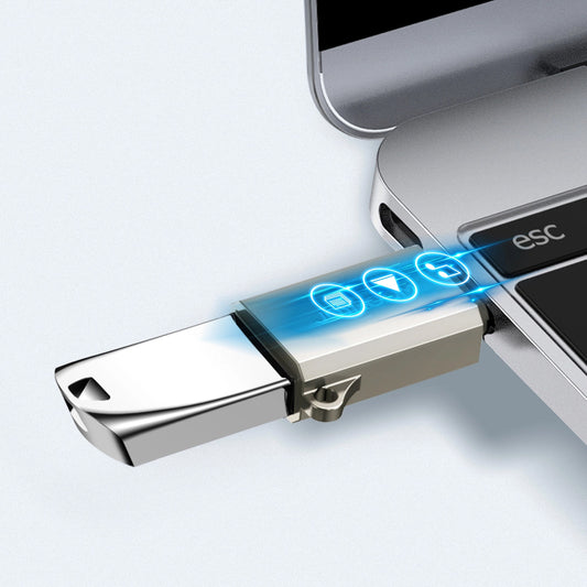 Adaptador OTG USB-C - USB-A Joyroom S-H151, Prateado