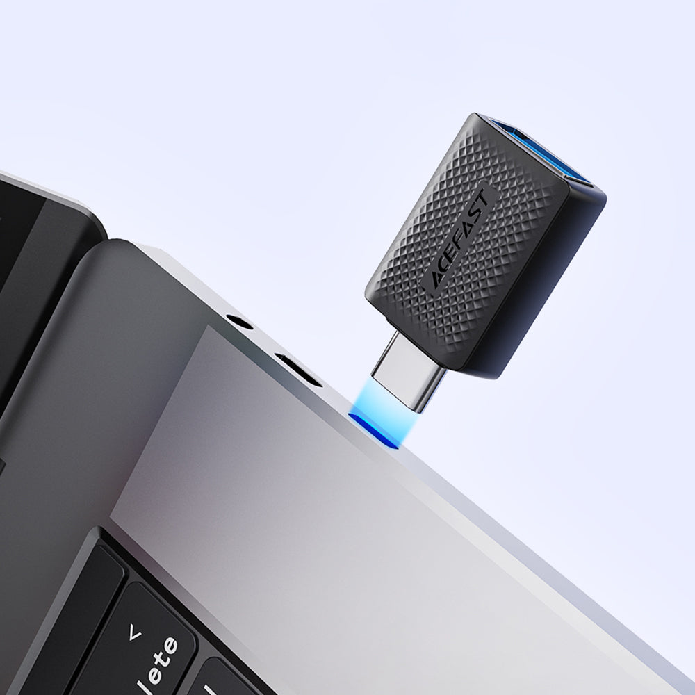 Adaptador OTG USB-C - USB-A Acefast J1, Preto